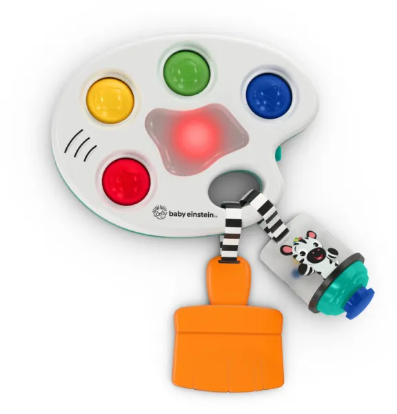 Brinquedo de atividade, paleta de cores Popper