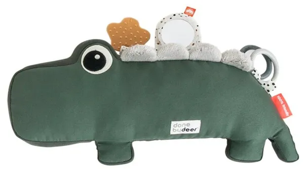Tempo de barriga - brinquedo de atividades - Croco, Verde
