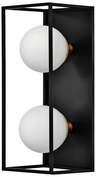 LEDVANCE DECOR Square 2XG9 IP44 350mm preto