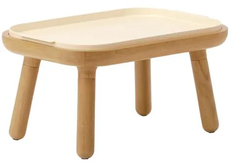 Umage Paff mesa - Baixa - Branco Pérola