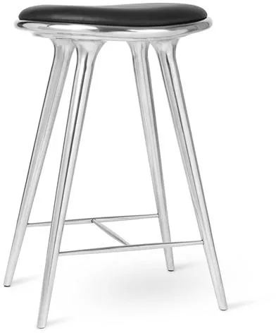Mater High Stool Banco de Bar Alumínio Reciclado 69cm