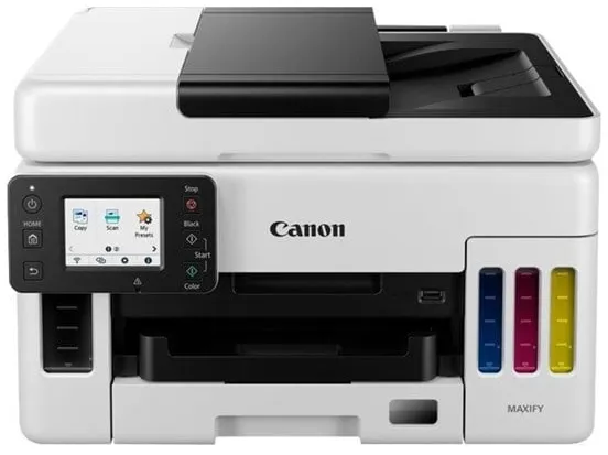 Impressora a jato de tinta multifunções Canon MAXIFY GX6050 - Cor - Tinta