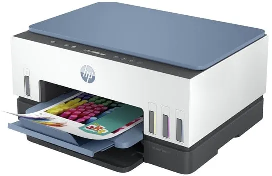 Impressora Multifuncional HP Smart Tank 675 All-in-One a Jato de Tinta - Cor - Tinta