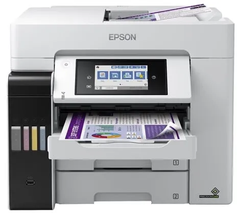 Epson EcoTank ET-5880 Impressora Multifuncional a Jato de Tinta All in One com Fax - Cor - Tinta