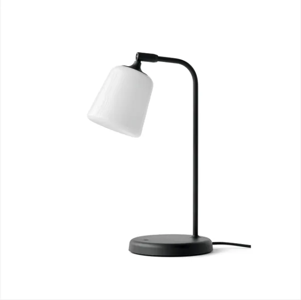 New Works Material Candeeiro de Mesa Branco/Opal