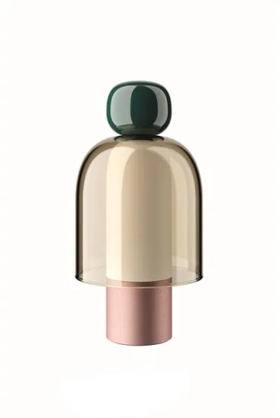 Lodes Easy Peasy Lâmpada Portátil Verde/Honey/Ouro Rosa