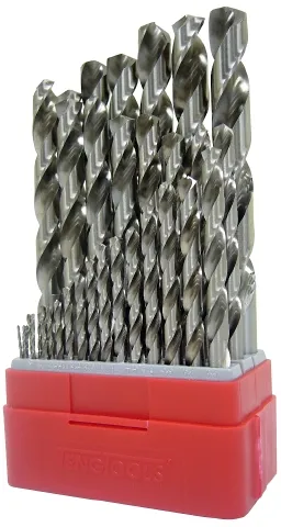 Teng Tools Conjunto de brocas para metal 1,0 -10,0 mm DB028