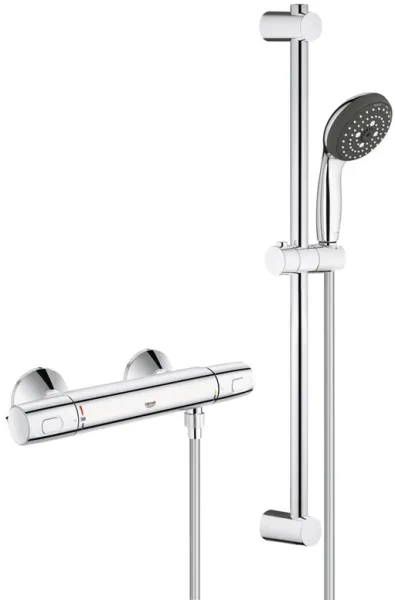 Grohe Precision Trend conjunto de duche com misturadora termostática, cromado
