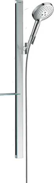 Hansgrohe Raindance Select S 120 conjunto de duche, 3 tipos de jato, cromado