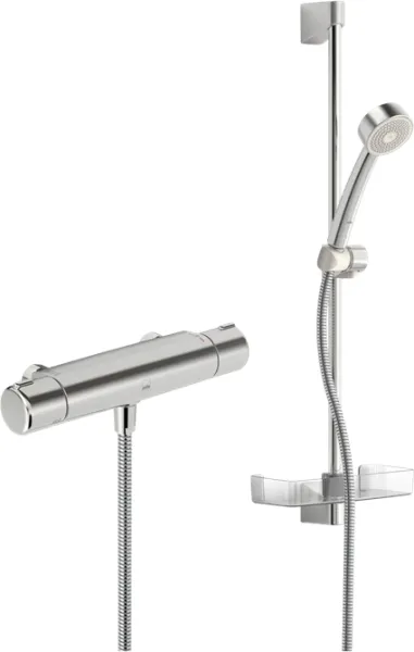 Conjunto de duche Oras Apollo com misturadora termostática Nova, cromado