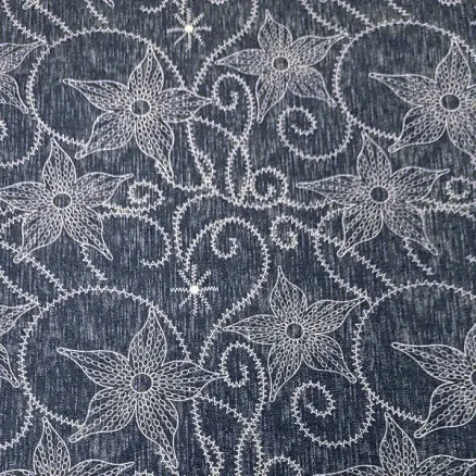 Tecido de ganga 145cm 61 Estampado - 50cm