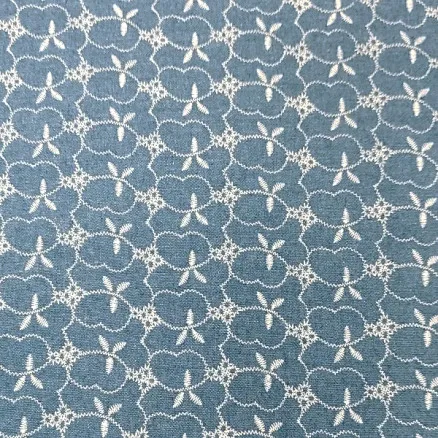 Tecido de ganga 145cm 51 Flor - 50cm