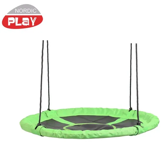 Nordic Play Balanço redonda verde/preto