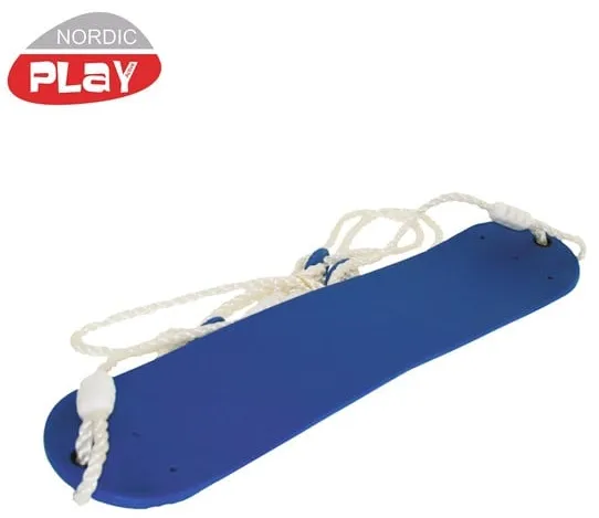 Nordic Play Balanço suave com corda, azul