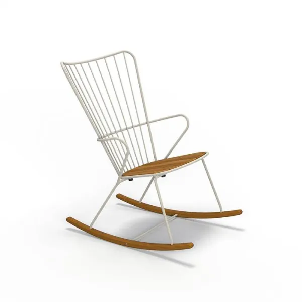HOUE - PAON cadeira de baloiço - White Taupe