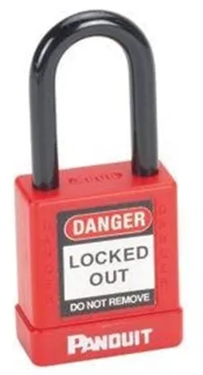 PANDUIT Cadeado não condutor, Arco 38 mm