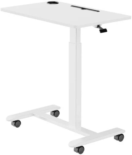 Mesa ajustável manual Adapt - Rodas
