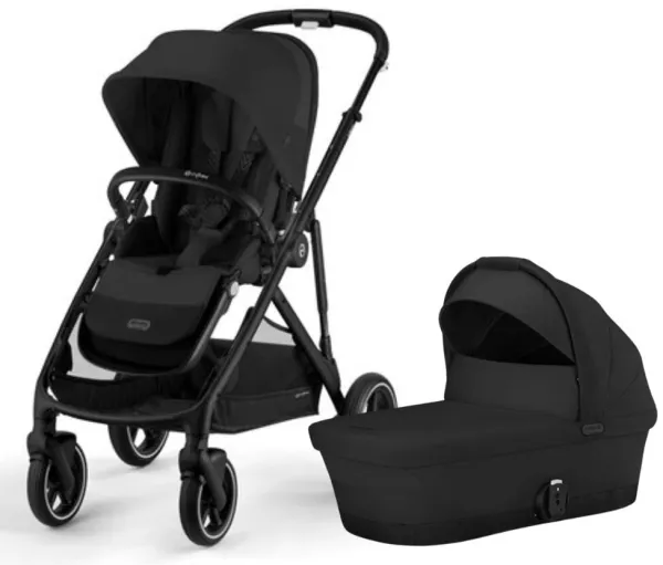 Gazelle S carrinho combinado - Moon Black