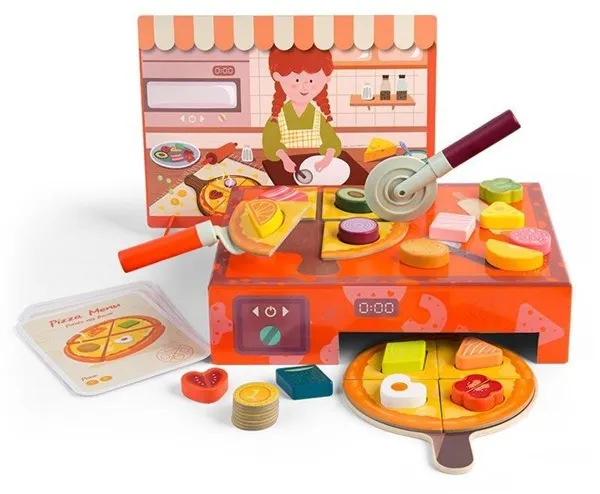 TOPBRIGHT TopBright Logi-Form Pizza Conjunto de Aprendizagem