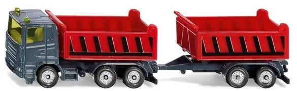 SIKU Caminhão com Dumper e Reboque Basculante