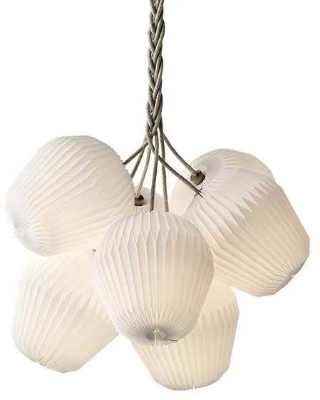 Le Klint THE BOUQUET XL Candeeiro de teto com 7 abajures padrão