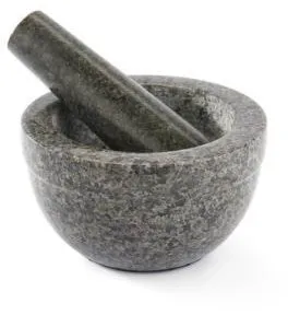 Rösle Almofariz 0,35 litros 14 x 8 cm Granito cinzento escuro