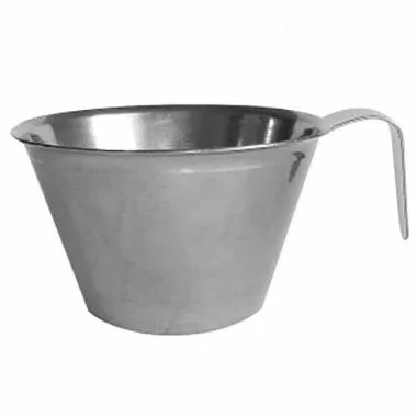 Medidor de decilitro, aço inoxidável, 1 dl