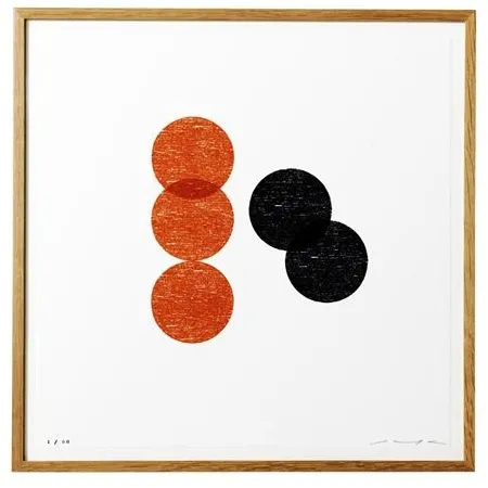 Motarasu Wood Works Imprint 3 Preto e Vermelho