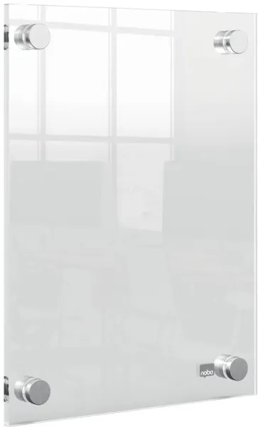 Moldura de cartaz em acrílico transparente Nobo Premium Plus A5 para montagem na parede