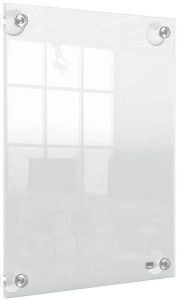 Moldura de parede em acrílico transparente Nobo Premium Plus A4, móvel