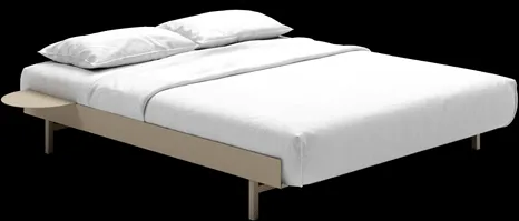 Estrado de Cama MOEBE 90-180 cm Areia