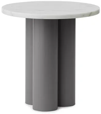 Normann Copenhagen Dit Mesa Lateral Cinzento/Branco Carrara