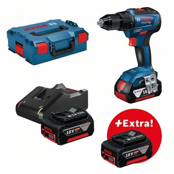 Bosch Aparafusadora GSR 18V-55 3X4AH L-BOXX