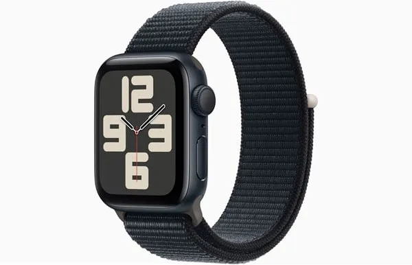 Apple Watch SE GPS 40mm - Caixa de Alumínio Meia-Noite com Loop Desportivo Meia-Noite
