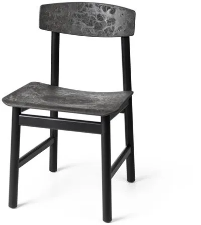 Mater Conscious BM3162 Cadeira de Jantar Faia Preta/Café Preto