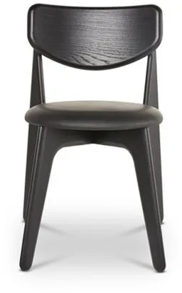 Tom Dixon Slab Cadeira de Jantar Estofada Conjunto de 2 Preto