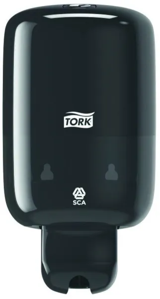 Tork S2 mini dispensador, 0,5 L, plástico ABS preto