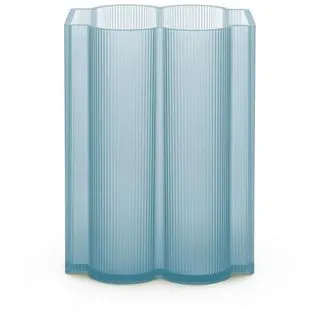 Kartell Okra Vaso Baixo Azul Celeste