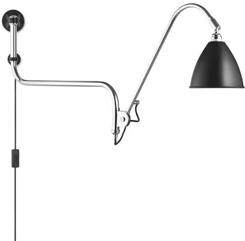 GUBI Bestlite BL10 Candeeiro de Parede Preto